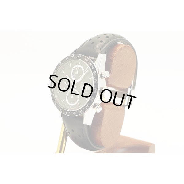 タグホイヤー　ニューカレラ　ＣＶ２０１０－４　黒文字盤　Ｆ・Ｍ・ファッジオ限定　サイド