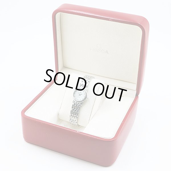 オメガ　デビル　プレステージ　４５７０．７６　シェル文字盤　１２Ｐ　箱