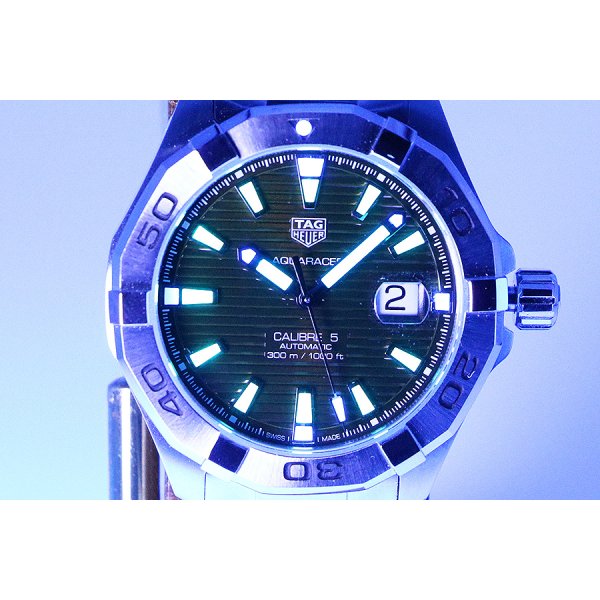 タグホイヤー　アクアレーサー　ＷＡＹ２０１８　茶文字盤　限定生産モデル　ライト