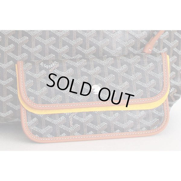 ゴヤール　サンルイPM ノワール／ナチュラル　インポーチ