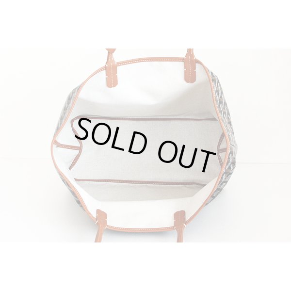 ゴヤール　サンルイPM ノワール／ナチュラル　中身