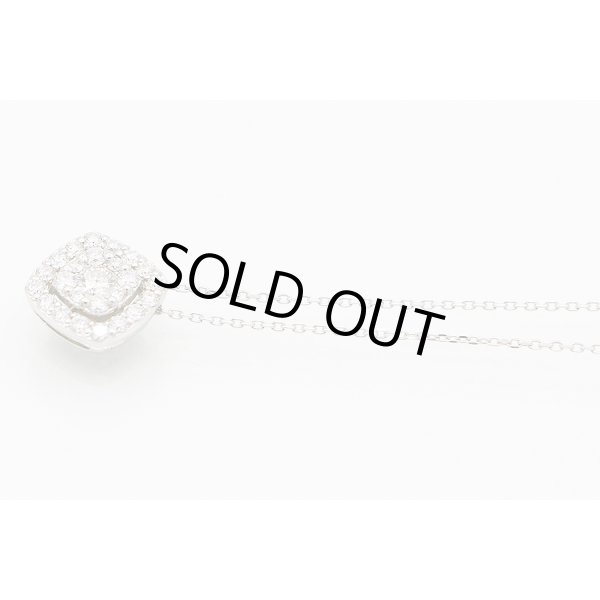 ポンテヴェキオ　PT999/850 ダイアイリペンダントネックレス 0.37ct 2.70g　サイド