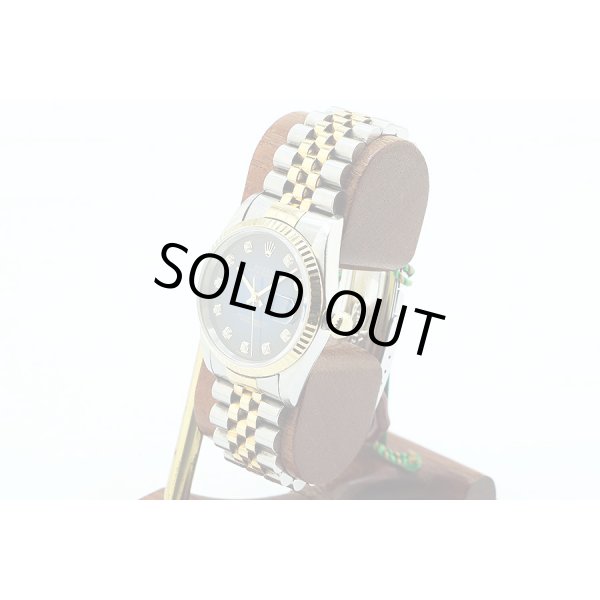 ロレックス　１６２３３Ｇ　青グラデーション文字盤　新１０Ｐ　Ｔ番（９７年）　サイド