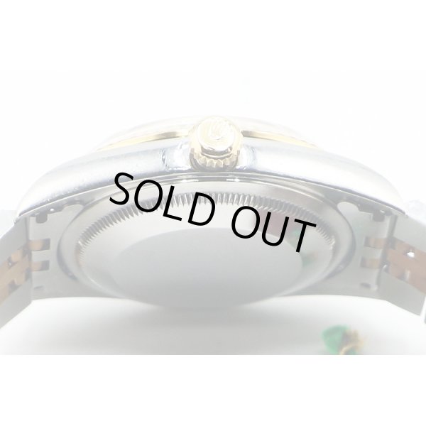 ロレックス　１６２３３Ｇ　青グラデーション文字盤　新１０Ｐ　Ｔ番（９７年）　裏面拡大