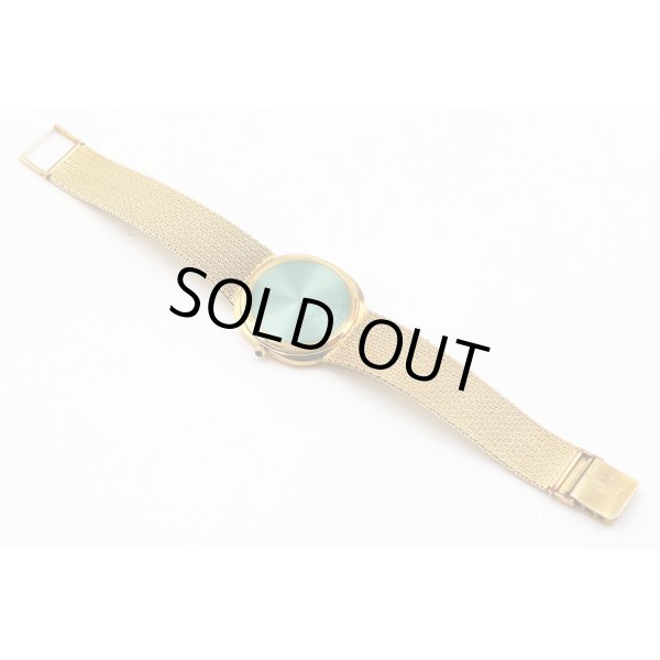 セイコー　ドルチェ　５Ｐ３０－５Ｇ７０　金色文字盤　メッシュベルト状態　裏面