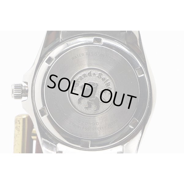 グランドセイコー　ＳＢＧＦ０２１　８Ｊ５６－８０２０　黒文字盤　裏面拡大