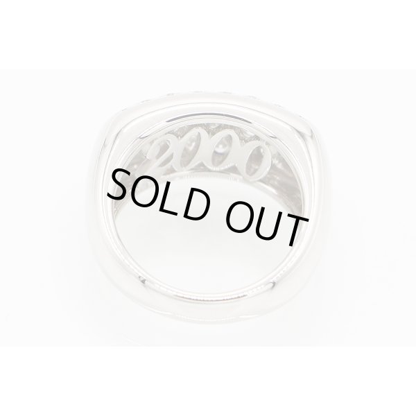 タサキ　PT900 ダイアイリリング 0.72ct 11.50g　内側