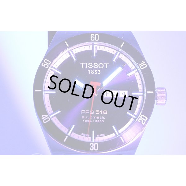 ティソ　Ｔスポーツ　ＰＲ５１６Ｓ　青文字盤　ライト