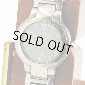 画像: グッチ　８９００Ｌ　グレー文字盤