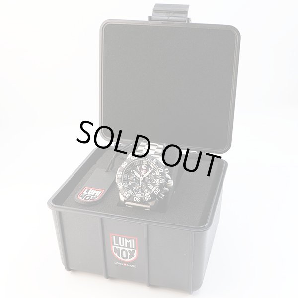 ルミノックス　３１８０　クロノグラフ　黒文字盤　箱