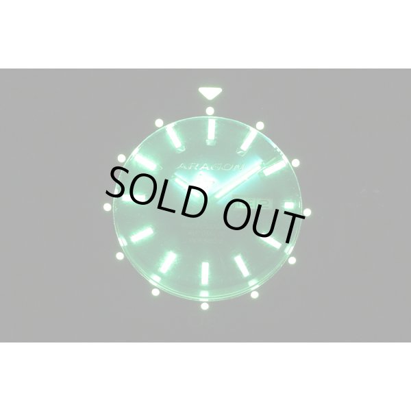 アラゴン　スーパージェット　ＮＨ３６Ａ　５００ｍ　青文字盤　ライト暗闇