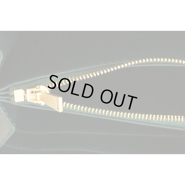 ボッテガヴェネタ　カセット ジップアラウンドウォレット ダークグリーン　小銭入れ