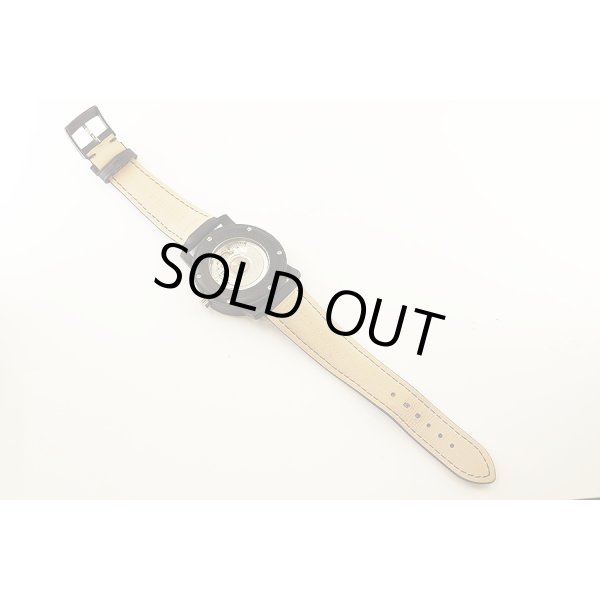 ブルガリ　ブルガリブルガリ　ＢＢ４０ＣＬ　黒文字盤　革ベルト状態　裏面