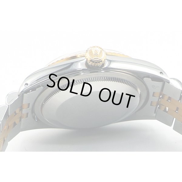 ロレックス　１６２３３Ｇ　金文字盤　旧１０Ｐ　横穴　Ｘ番　裏面拡大