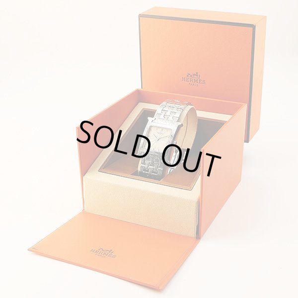 エルメス　オールアッッシュ　ＨＨ１．５１０　白文字盤　箱