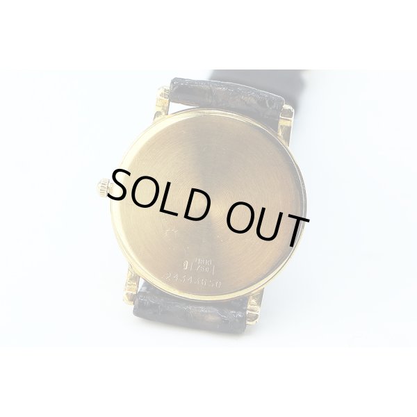 ロンジン　６９７４　Ｎ１４２　青シェル文字盤　裏面拡大