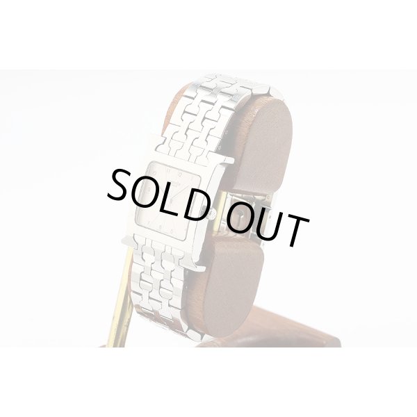 エルメス　オールアッッシュ　ＨＨ１．５１０　白文字盤　サイド