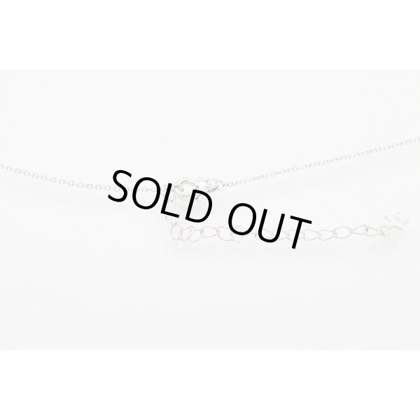 スタージュエリー　K18WG ダイアイリペンダントネックレス 0.11ct 2.80g　留め具