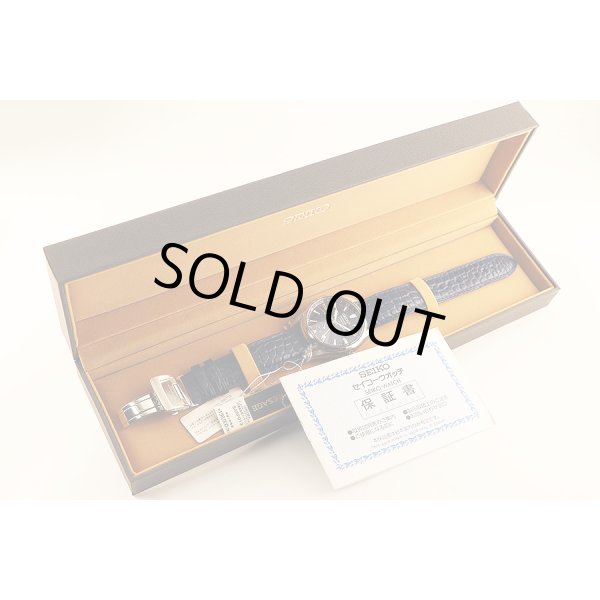 セイコー　プレサージュ　オーシャントラベラー　ＳＢＲＦ０１３　紺文字盤　箱・保証書