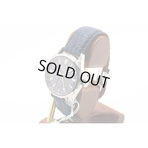 セイコー　プレサージュ　オーシャントラベラー　ＳＢＲＦ０１３　紺文字盤　サイド