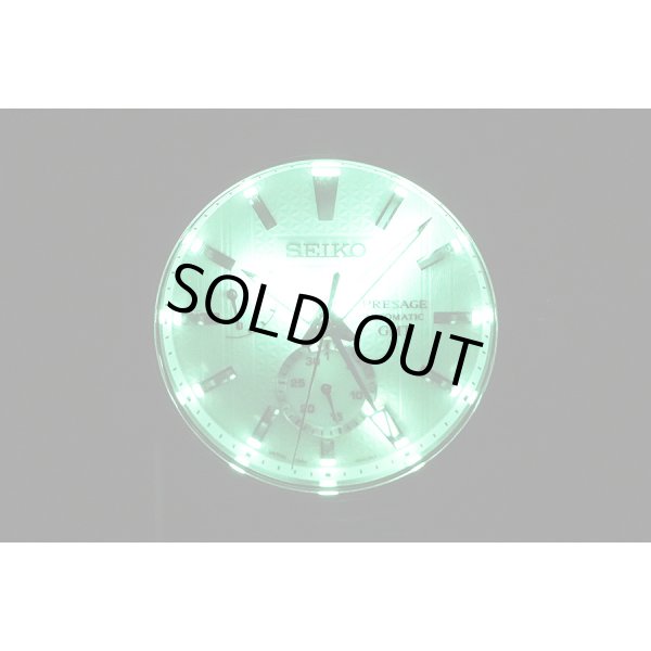 セイコー　プレサージュ　ＳＡＲＦ０１７　ＧＭＴ 白文字盤　ゼロハリ限定　ライト暗闇