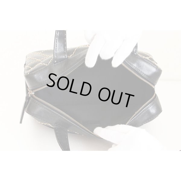 シャネル　ワイルドステッチ ハンドバック A14692 ブラック　中身