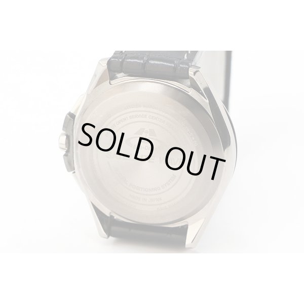 シチズン　サテライトウェーブ　ＣＣ９０１５－０３Ｅ　黒文字盤　裏面拡大