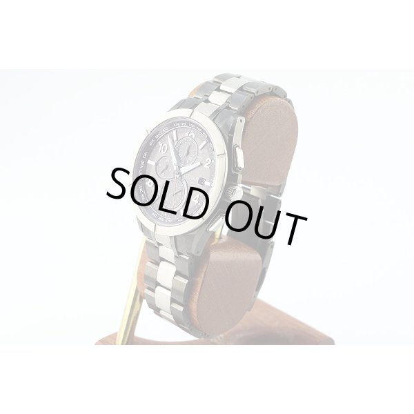 シチズン　アテッサ　ＡＴ８６１５－５１Ｅ 黒文字盤　アテッサ３０周年限定　サイド