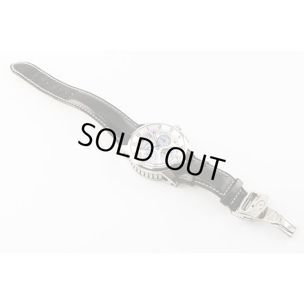 シチズン　カンパノラＣＴＹ５７－１０７１　ムーンフェイス銀文字盤（一部シェル）　革ベルト状態　表面