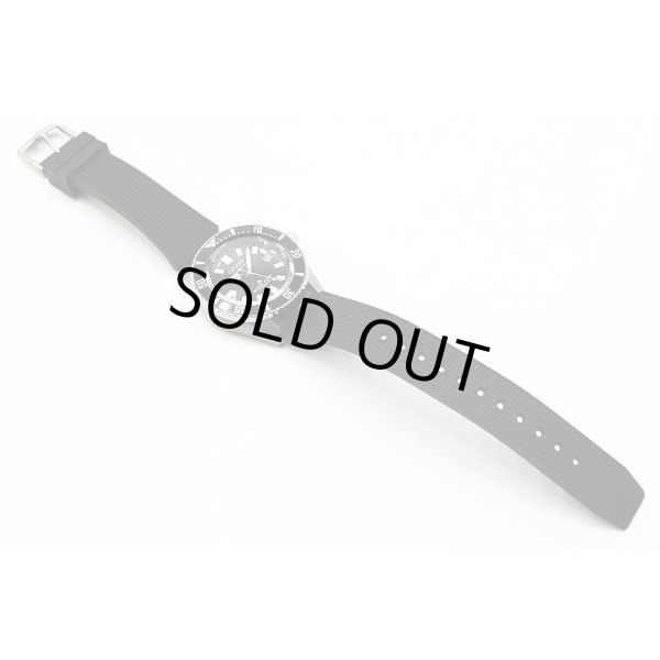 シチズン　メカニカルダイバー　ＮＢ６０２１－１７Ｅ　黒文字盤　ラバーベルト状態　表面