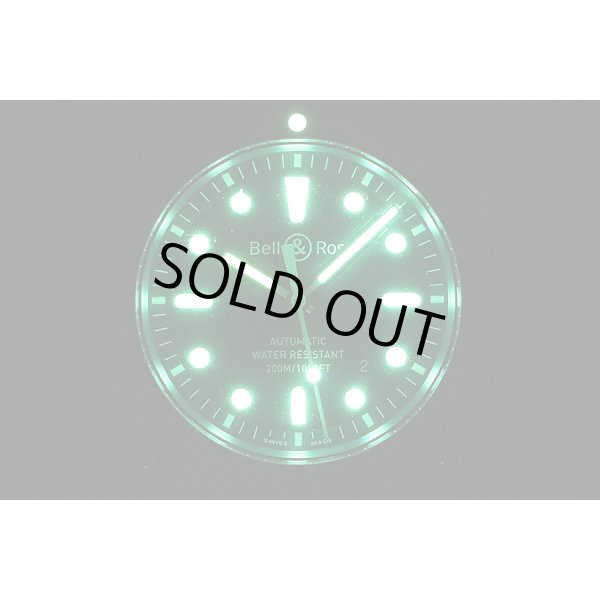 ベル＆ロス　アビエーション　ＢＲ０３－９２　ＤＩＶＥＲ　紺文字盤　ライト暗闇