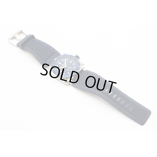 ベル＆ロス　アビエーション　ＢＲ０３－９２　ＤＩＶＥＲ　紺文字盤　ラバーベルト状態　表面