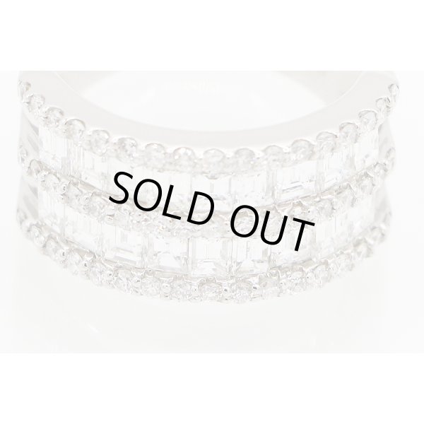 PT900 ダイアイリリング 2.48ct 9.10g　拡大