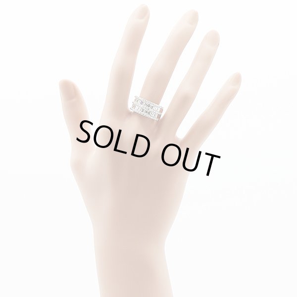 PT900 ダイアイリリング 2.48ct 9.10g　装着イメージ