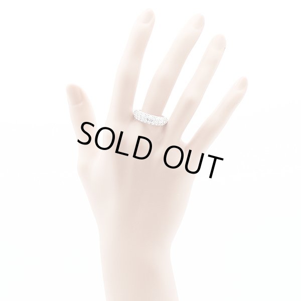 PT950 ダイアイリリング 2.00ct 5.30g　装着イメージ