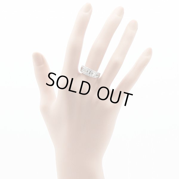 PT900 ダイアイリリング 0.70ct 9.90g　装着イメージ