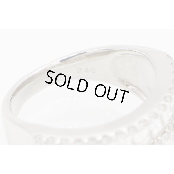 PT900 ダイアイリリング 2.48ct 9.10g　刻印(2)