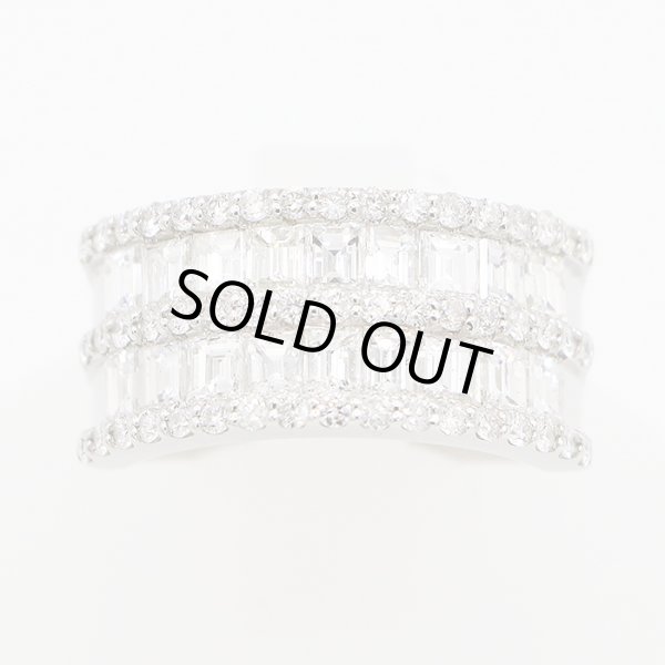 PT900 ダイアイリリング 2.48ct 9.10g