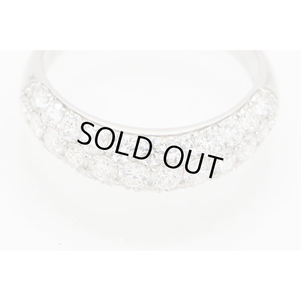 PT950 ダイアイリリング 2.00ct 5.30g　拡大