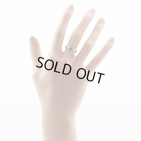 グッチ　750PG アイコンリング 3.60g　装着イメージ