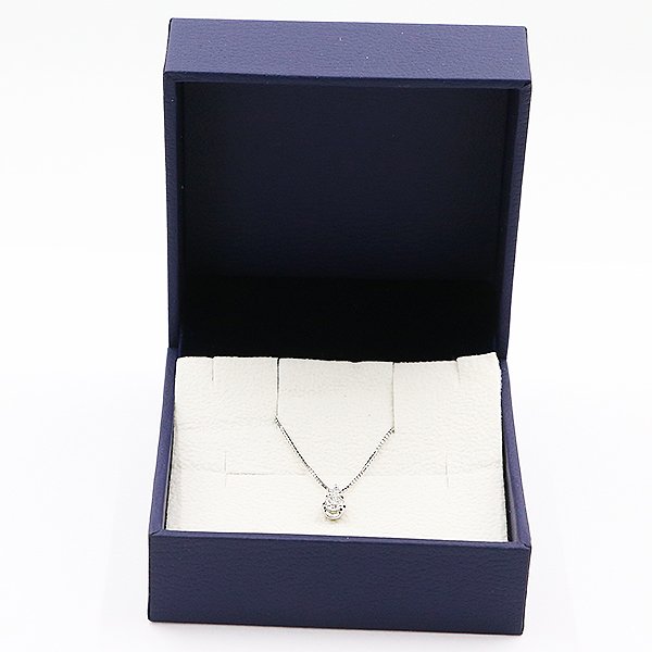 ヴァンドーム　PT850/950 ダイアイリペンダントネックレス 0.27ct 2.80g　ケース