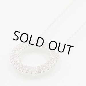 画像: ティファニー　750WG メトロ3ロウ ダイアイリネックレス 4.10g