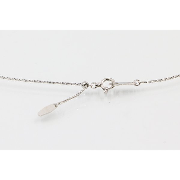 ヴァンドーム　PT850/950 ダイアイリペンダントネックレス 0.27ct 2.80g　留め具