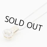 画像: 星の砂 PT900/K18 ダイアイリペンダントネックレス 0.51ct 7.10g