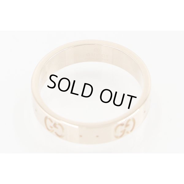 グッチ　750PG アイコンリング 3.60g　内側