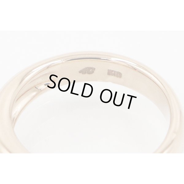 ４℃　K18PG ダイアイリリング 5.60g　刻印