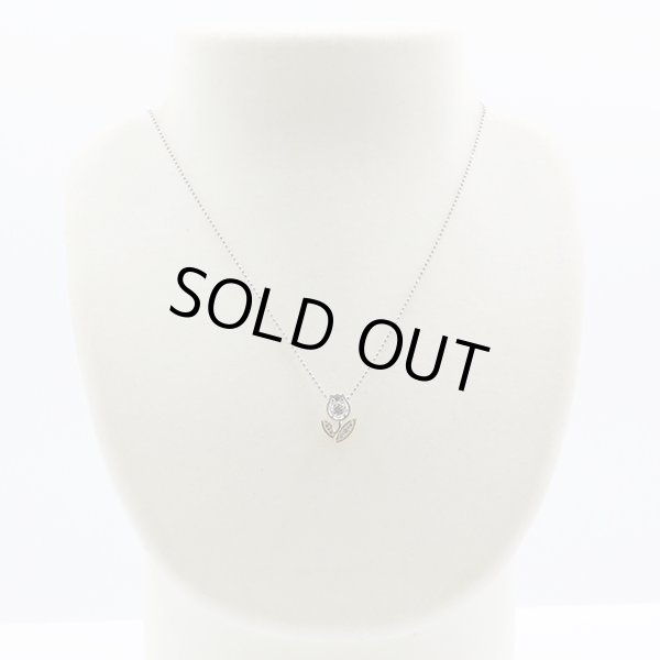 木内 賢治　PT850/900/K18 ダイアイリペンダントネックレス 0.382ct 0.09ct 5.90g　装着イメージ