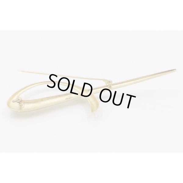 ミキモト K18 ブローチ 12.20g　留め具外したイメージ