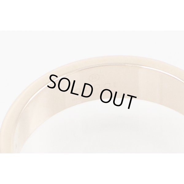 グッチ　750PG アイコンリング 3.60g　刻印