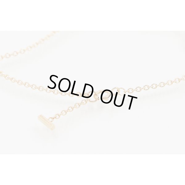 ティファニー　750PG スマイル ダイアイリブレスレット 1.60g　留め具